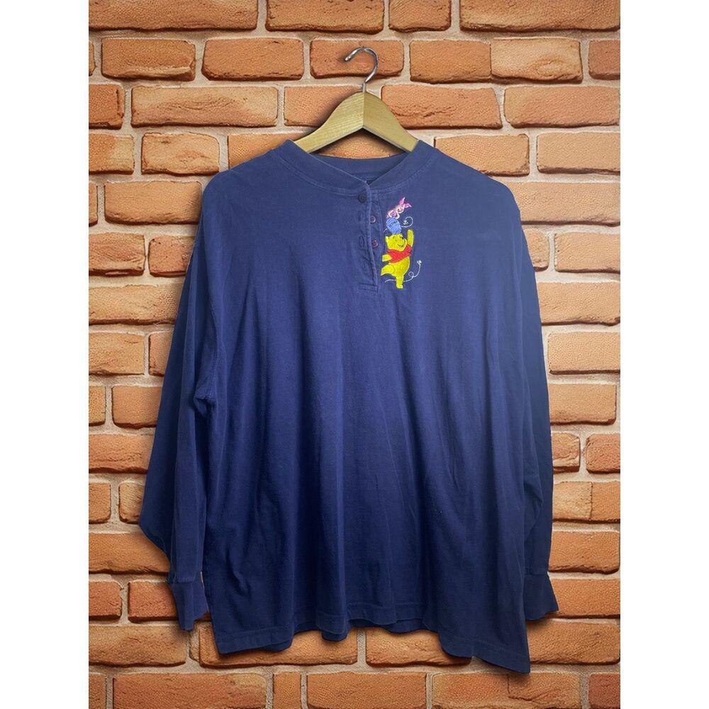 Vintage Disney Winnie the Pooh & Piglet Long Sleeve Shirt – Size XL (18-20)
